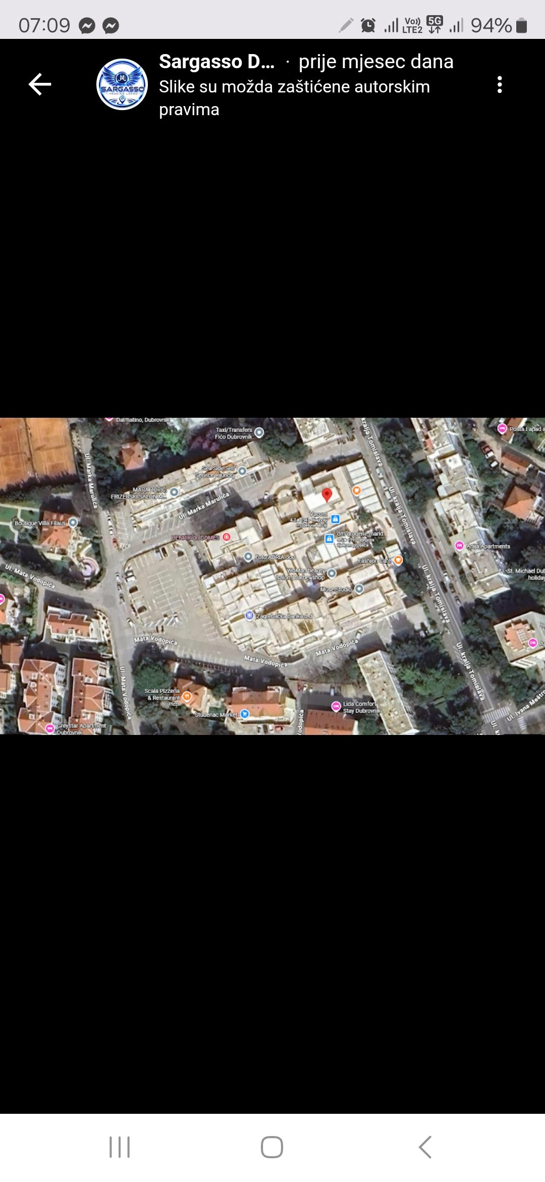 Parking Dubrovnik Sargasso photo 2