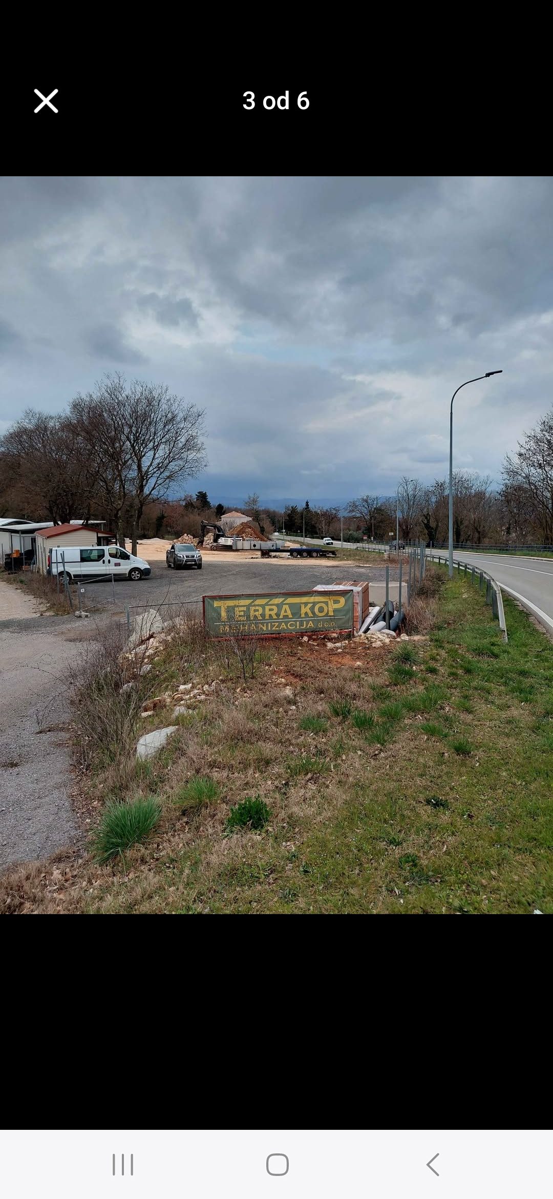 Parking Glomazna Vozila Kršan parking